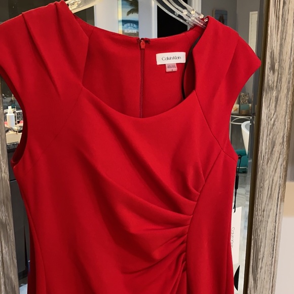 Calvin Klein | Red Dress - Picture 3 of 6